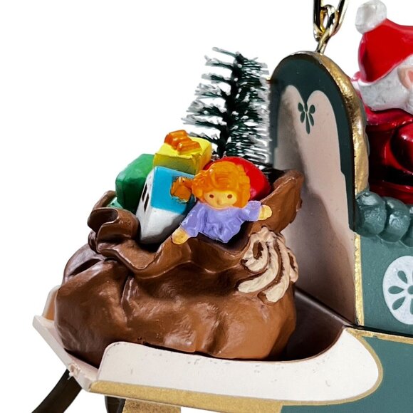 Hallmark Keepsake Ornaments Lot of 3 Cycling Santa SantaCycle Spirit of Santa - Picture 7 of 16